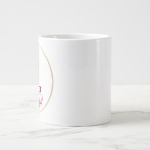 Taza De Café Gigante Logo de Bouquets business Mug Especialidad