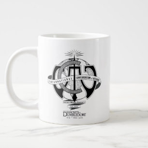 Taza De Café Gigante Logo de la Confederación Internacional de Asisten