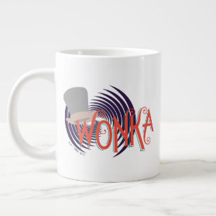 Taza De Café Gigante Logo de la espiral de Wonka