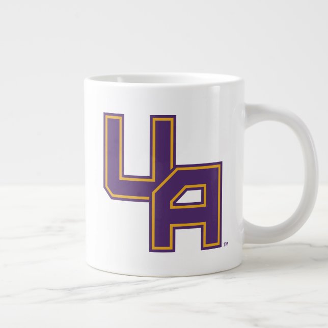 Taza De Café Gigante Logo de la Universidad de Albany (Derecha)