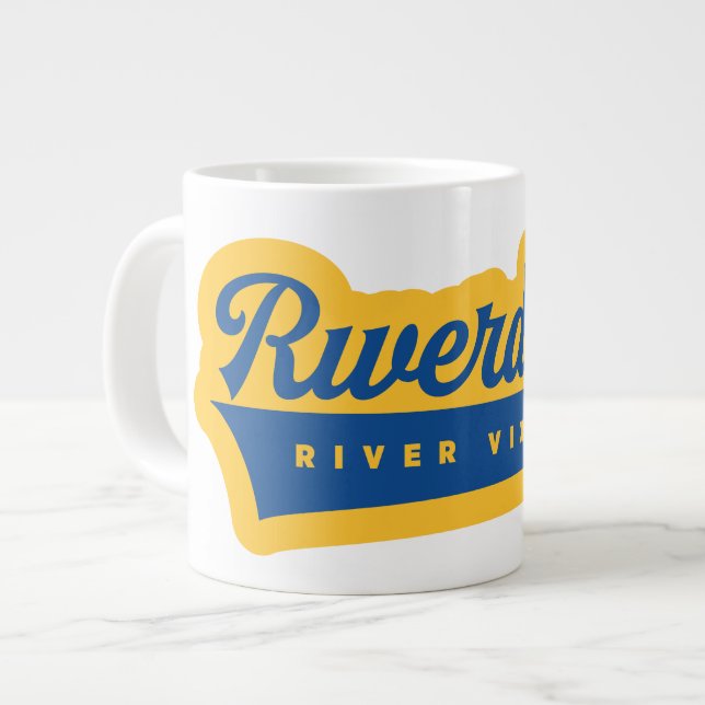 Taza De Café Gigante Logo de Riverdale River Vixens (Izquierda)