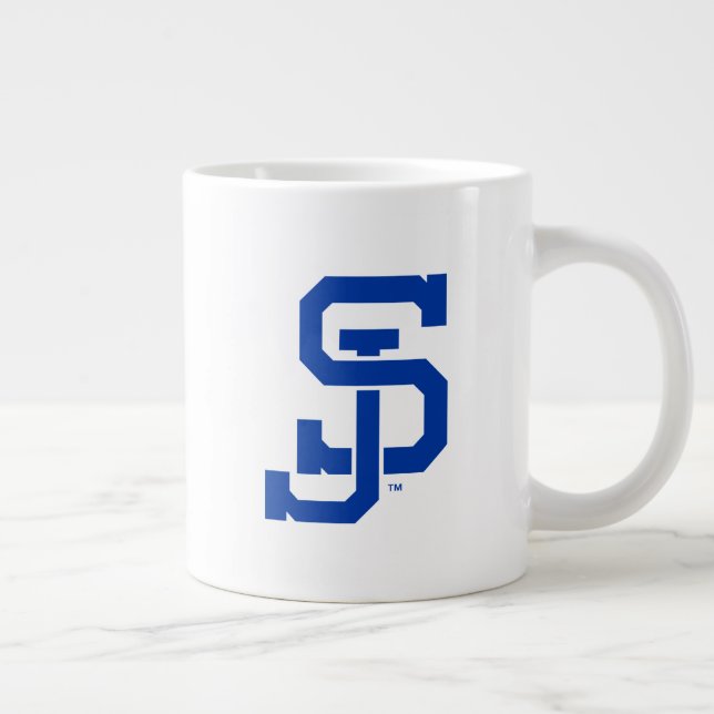 Taza De Café Gigante Logo de SJ Spartans (Derecha)