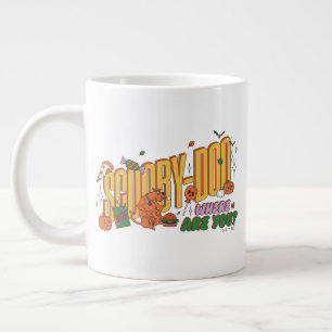 Taza De Café Gigante Logo de Snack de Halloween de Scooby-Doo