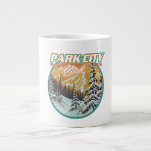 Taza De Café Gigante Logo de viajes de Park City Utah