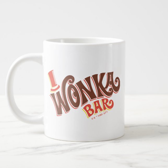 Taza De Café Gigante Logo de Wonka Bar (Izquierda)