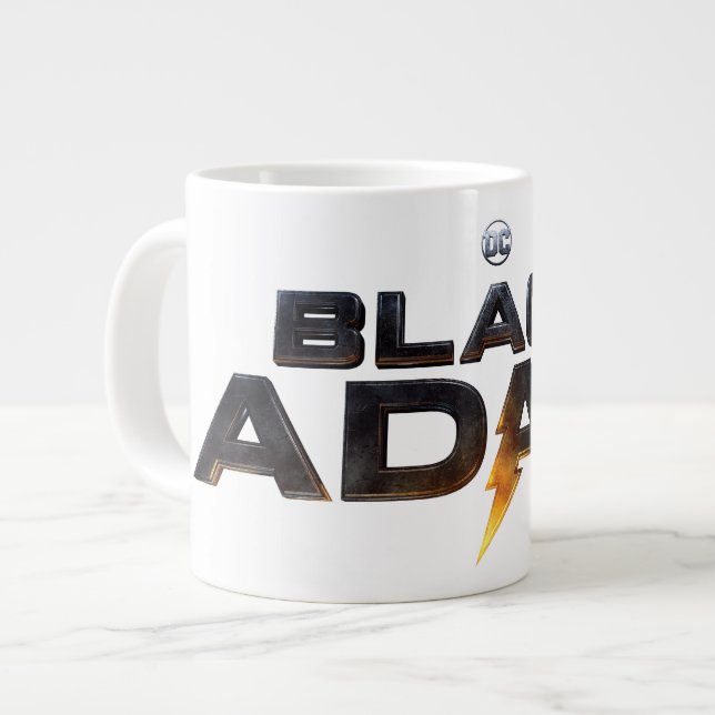 Taza De Café Gigante Logo del Black Adam (Izquierda)