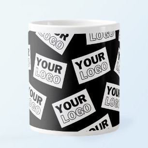 Taza De Café Gigante Logotipo o cualquier foto colocados al azar