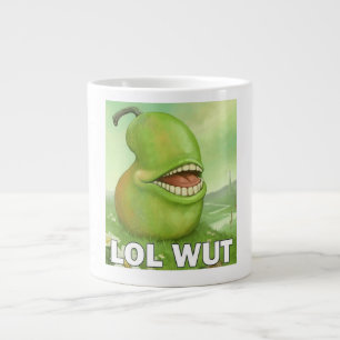 Taza De Café Gigante Lol Wut Pear