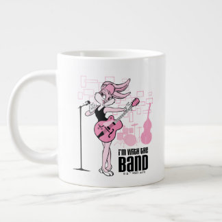 Taza De Café Gigante Lola Bunny Estoy con la banda