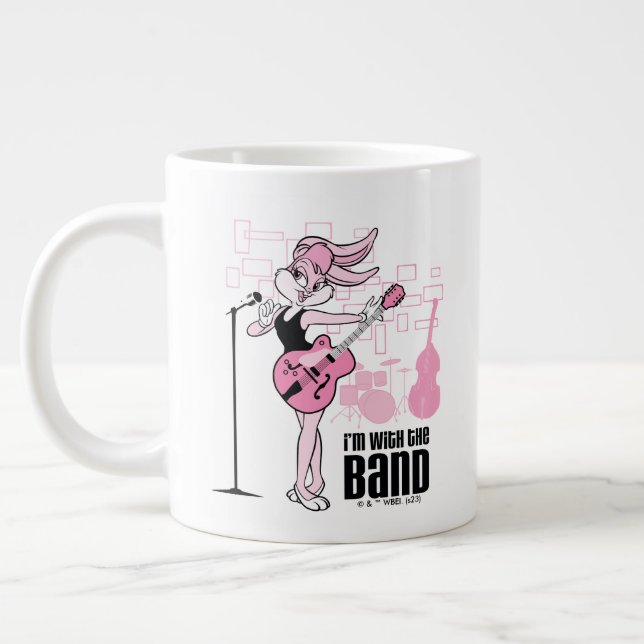 Taza De Café Gigante Lola Bunny Estoy con la banda (Izquierda)