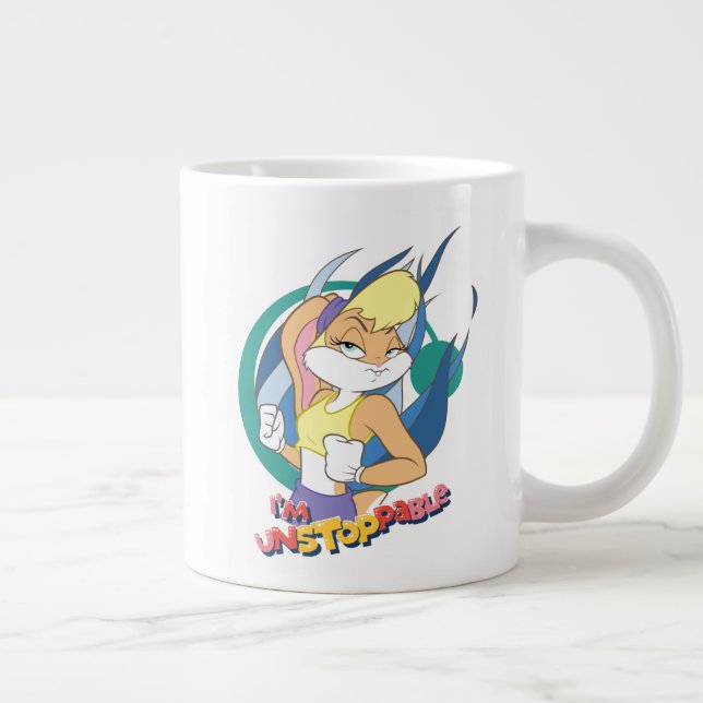 Taza De Café Gigante Lola Bunny "Soy imparable" (Derecha)