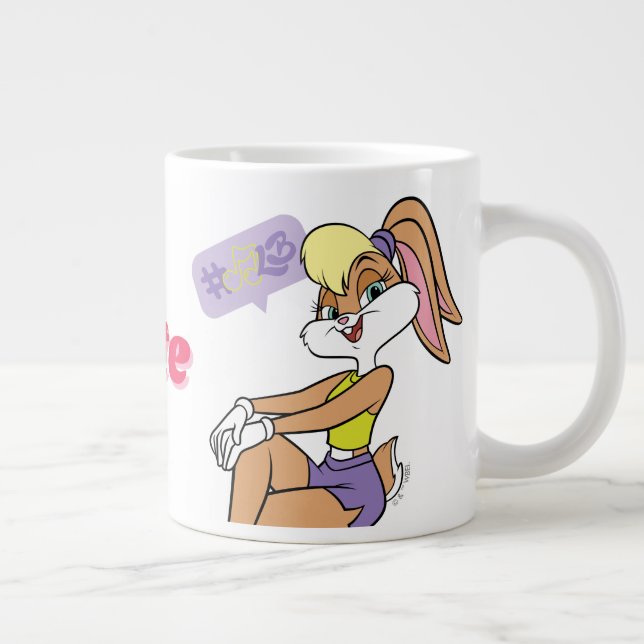 Taza De Café Gigante Lola Sitting (Derecha)