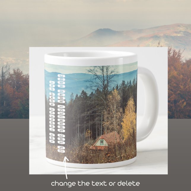 Taza De Café Gigante Lonely Cottage (Subido por el creador)