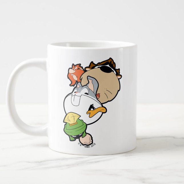 Taza De Café Gigante LOONEY TUNES™ Cabezas grandes estilizadas (Izquierda)