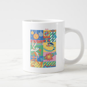 Taza De Café Gigante LOONEY TUNES™   Diversión Navideña