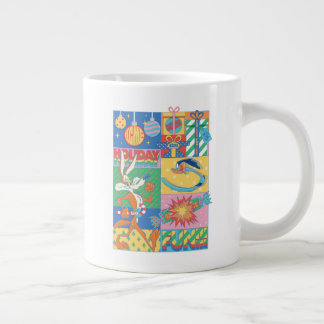 Taza De Café Gigante LOONEY TUNES™ | Diversión Navideña