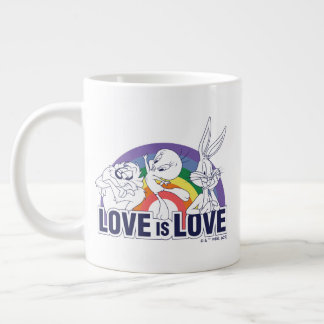 Taza De Café Gigante LOONEY TUNES™ - El amor es amor