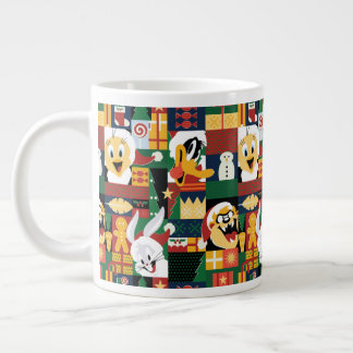 Taza De Café Gigante LOONEY TUNES™Patrón de bloques de vacaciones