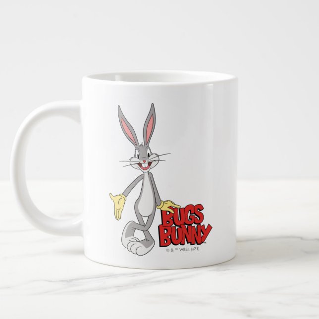 Taza De Café Gigante LOONEY TUNES™ Retro Laughs | BUGS BUNNY™ (Izquierda)