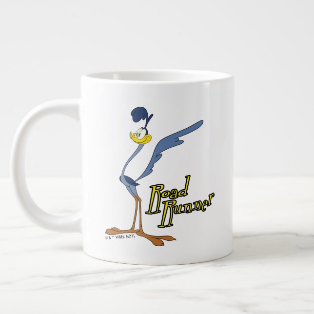 Taza De Café Gigante LOONEY TUNES™ Retro Laughs | ROAD RUNNER™ (Izquierda)