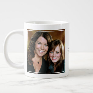 Taza De Café Gigante Lorelai y Rory Close-Up Retrato