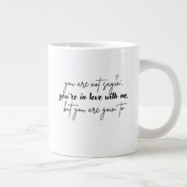 Taza De Café Gigante los amantes golpean a los regalos ideas mugs diseñ