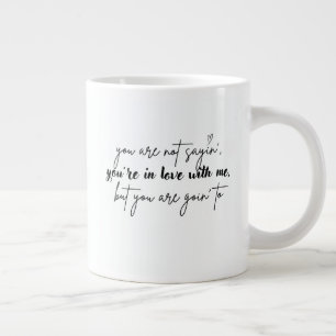 Taza De Café Gigante los amantes golpean a los regalos ideas mugs diseñ