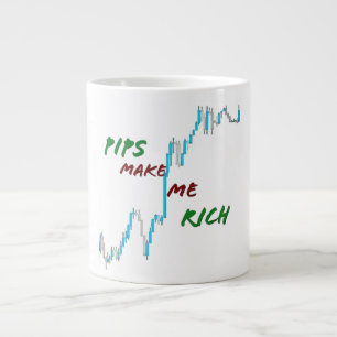 Taza De Café Gigante Los caños me hacen rico