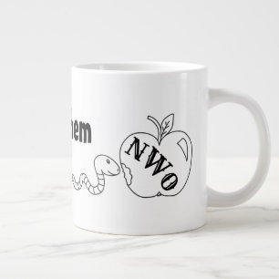 Taza De Café Gigante Los conocerás Mug