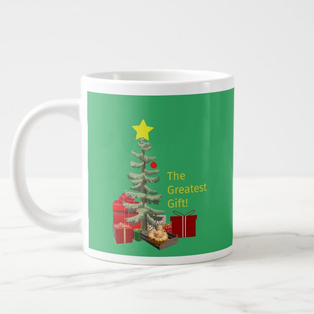 Taza De Café Gigante ¡Los mejores Navidades de la historia! (Izquierda)