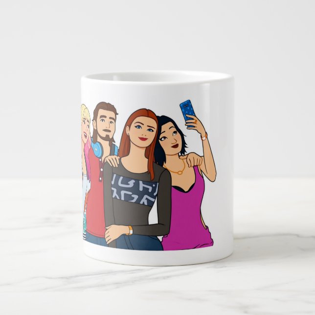 Taza De Café Gigante Los Sims 4 (Frente)