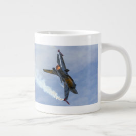 Taza De Café Gigante Los Tigres F-16 Se Tornan Y Queman