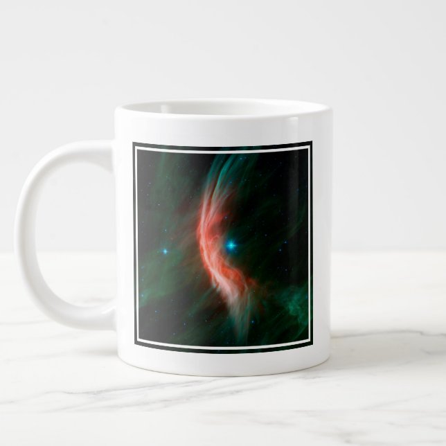 Taza De Café Gigante Los Vientos Estelares Salen De Zeta Ophiuchi. (Izquierda)
