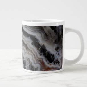 Taza De Café Gigante Losa mixta de jaspe ágata
