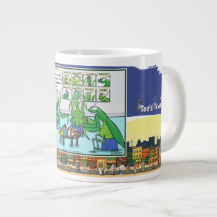 Taza De Café Gigante Love Bites… Literalmente Humor de Lógica Seca