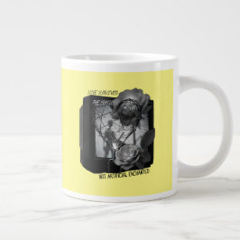 Taza De Café Gigante Love Survived the Static
