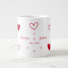 Taza De Café Gigante Love you all the life