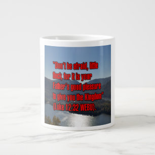 Taza De Café Gigante Lucas 12:32 WEBU Mug