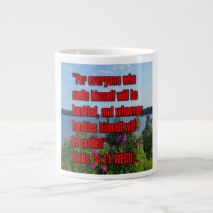 Taza De Café Gigante Lucas 14:11 WEBU Mug
