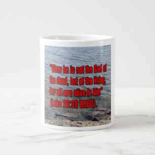 Taza De Café Gigante Lucas 20:38 WEBU Mug