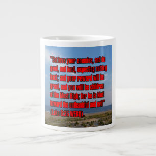 Taza De Café Gigante Lucas 6:35 WEBU Mug