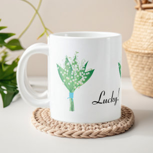 Taza De Café Gigante Lucky Lirio de los Valles
