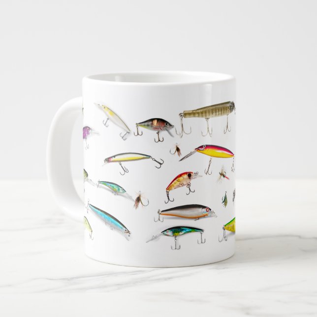 Taza De Café Gigante Lugares de pesca (Izquierda)