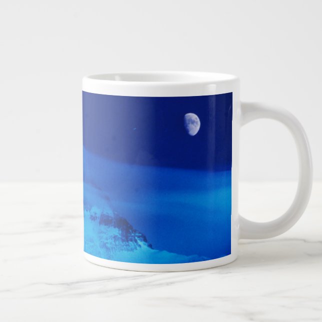 Taza De Café Gigante Luna Por El Tíbet Everest, China (Derecha)