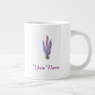 Taza De Café Gigante Lupino de Nueva Escocia