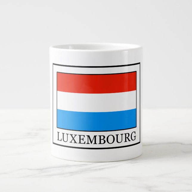 Taza De Café Gigante Luxemburgo (Frente)