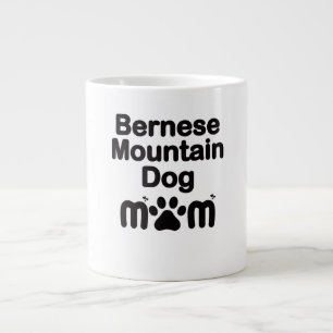 Taza De Café Gigante Madre de perro de Bernese, mamá de Bernese, madre 