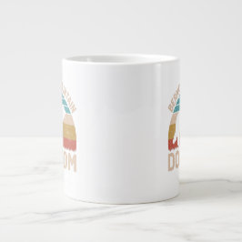 Taza De Café Gigante Madre de perro de montaña de Bernese, madre de per