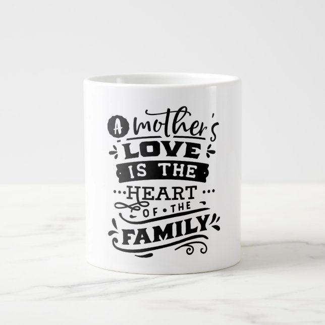 Taza De Café Gigante MADRE - Jumbo Mug (Frente)