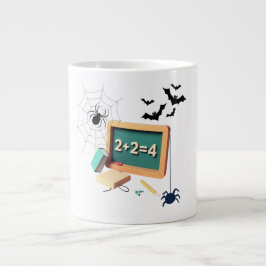 Taza De Café Gigante Maestra de matemáticas espeluznante